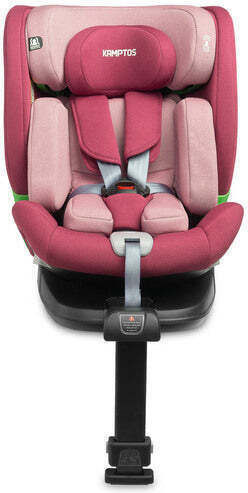 Caretero Kamptos Детско Столче за Кола i-Размер с Isofix Dirty Pink 0-36 кг