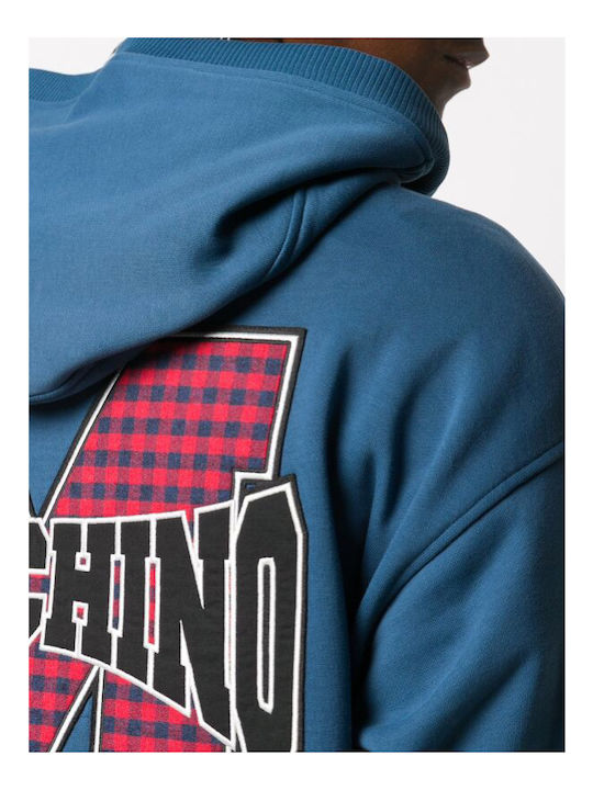 Sweatshirt mit Kapuze Blau