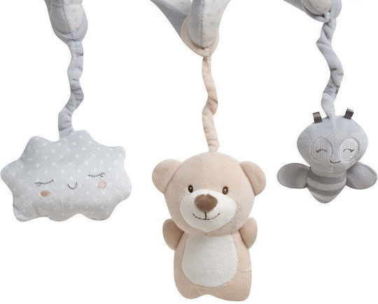 Kikka Boo Spiral Toy for Crib and Car Bear for 0++ Months