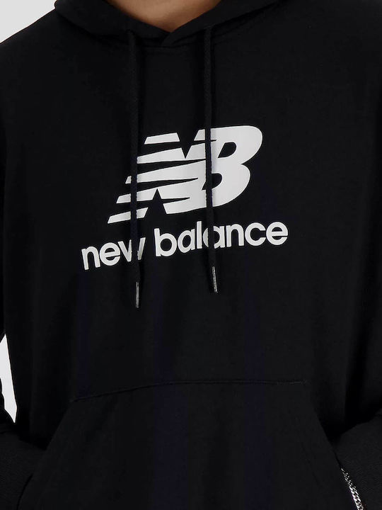 Sweatshirt with Hood Black