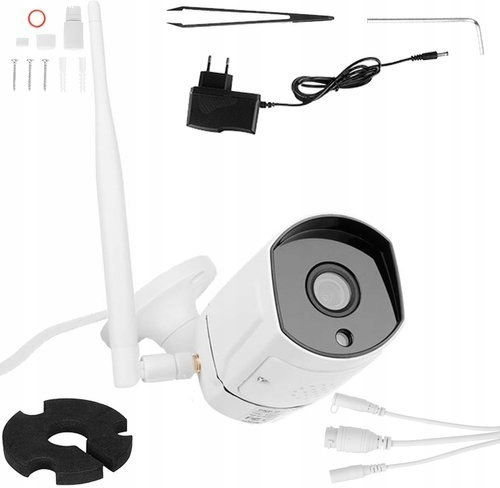 ZY11423QWS04 IP Cameră de Supraveghere Wi-Fi Full HD 1080p Rezistentă la apă cu Comunicare Bidirecțională
