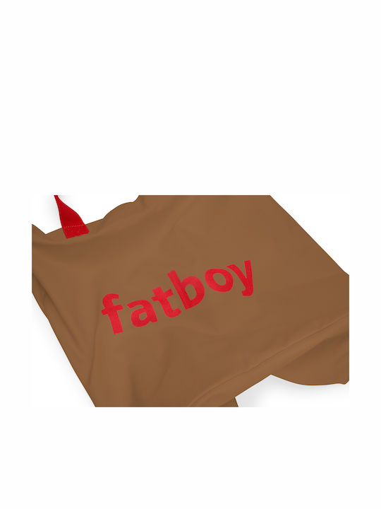 Fatboy Βαμβακερή Τσάντα για Ψώνια σε Καφέ χρώμα