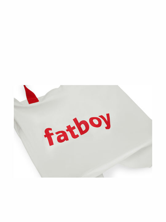 Fatboy Cotton Shopping Bag in White color Fatboy Cotton Shopping Bag in White color