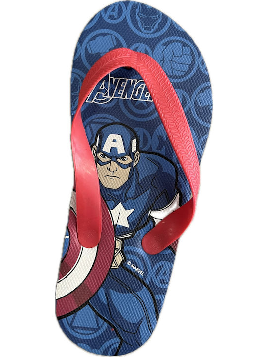 Παιδικές Σαγιονάρες Navy Μπλε Avengers