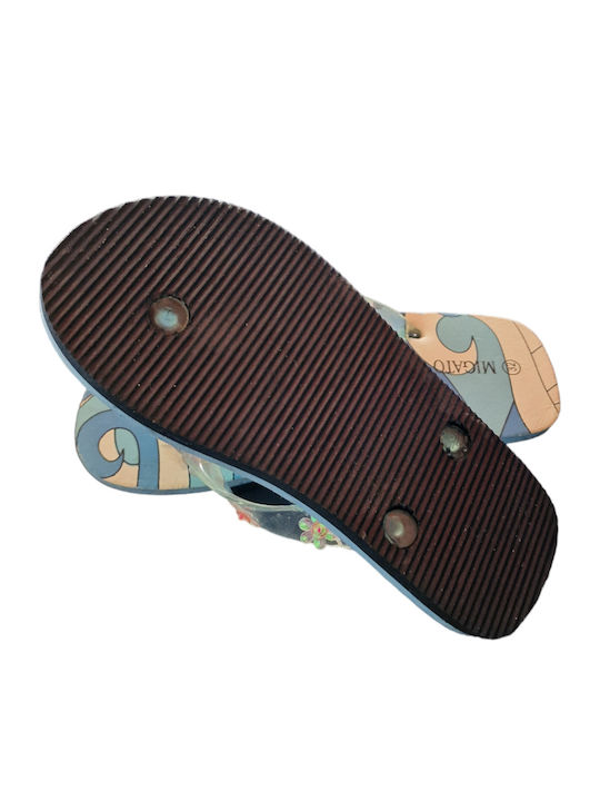 Παιδικές Σαγιονάρες Flip Flops Γαλάζιες