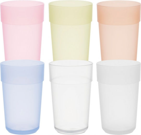Ready Ποτήρι Πισίνας 350ml από PC Πλαστικό 6τμχ