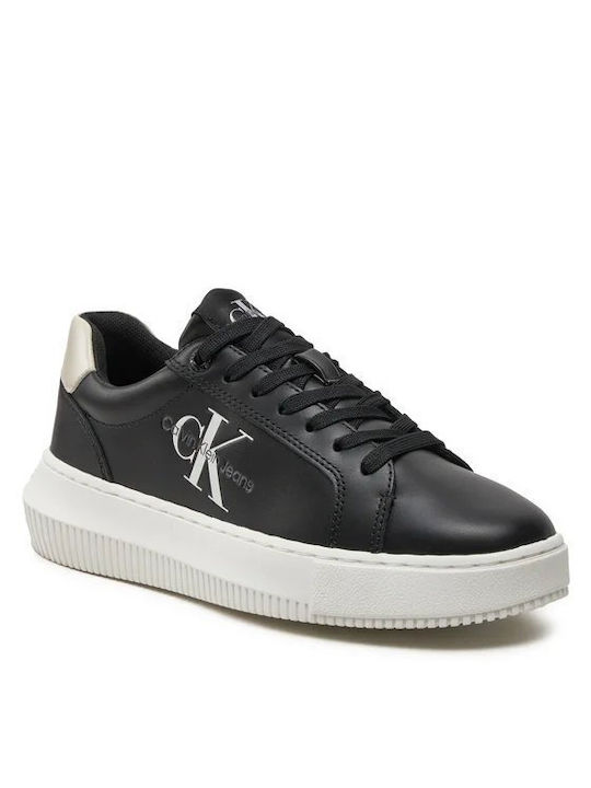 Calvin Klein Cupsole Chunky Sneakers Black / Eggshell