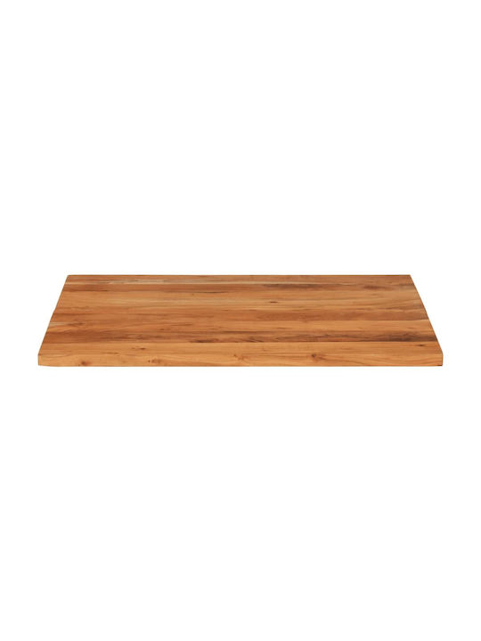 vidaXL Quadratisch Tischoberfläche aus Massivholz Acacia 70x70x2.5cm 370932 1Stück