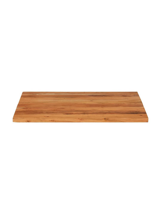 vidaXL Square Table Surface made of Solid Wood Acacia 90x90x2.5cm 370942 1pcs