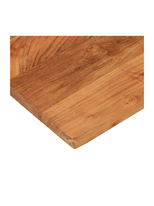 vidaXL Quadratisch Tischoberfläche aus Massivholz Acacia 70x70x2.5cm 370932 1Stück