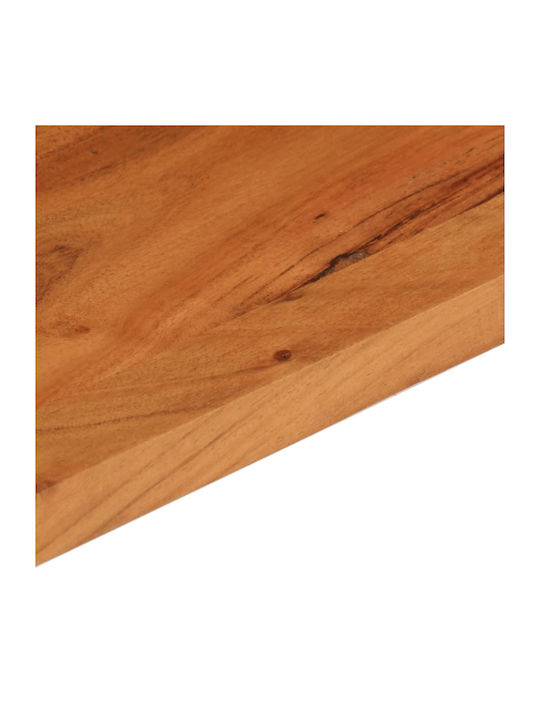vidaXL Quadratisch Tischoberfläche aus Massivholz Acacia 50x50x3.8cm 370979 1Stück