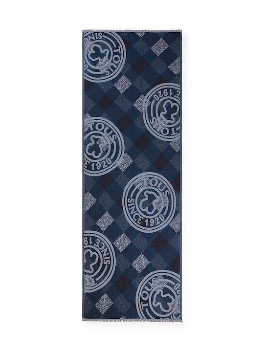 Tous Women's Wool Scarf Blue