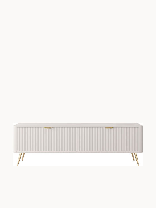 Έπιπλο Τηλεόρασης Lante Μπεζ Μ163xΠ38xΥ51cm