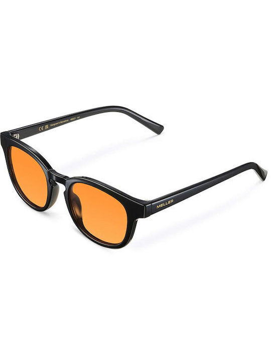 Meller Banna Sonnenbrillen mit Schwarz Rahmen und Orange Polarisiert Linse BA3-TUTORANGE