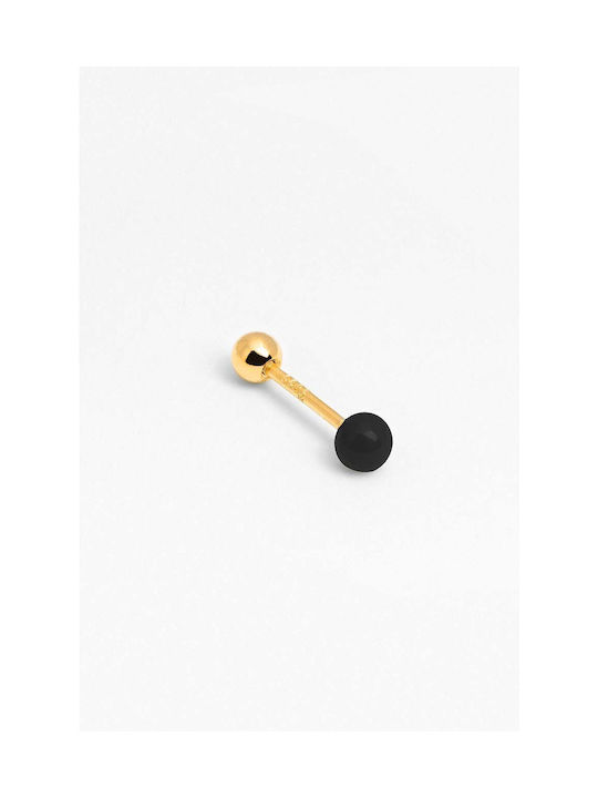 Ania Kruk Single Earring from Silver Gold Plated