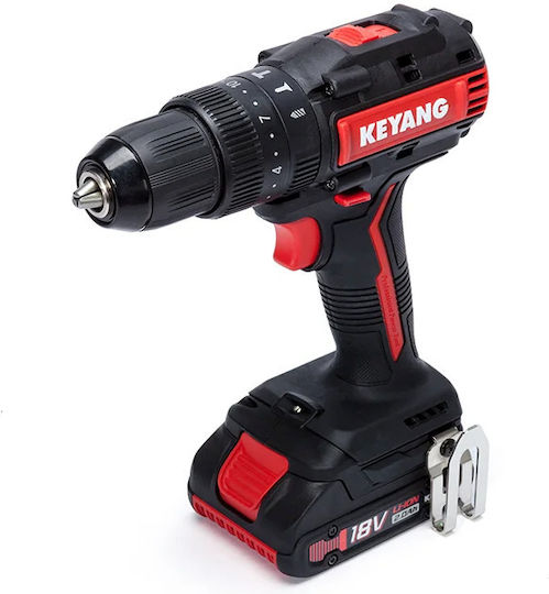 Keyang DM18BLW Κρουστικό Δραπανοκατσάβιδο Μπαταρίας Brushless 18V