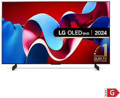 LG Smart TV 42" 4K UHD OLED OLED42C44LA HDR (2024)