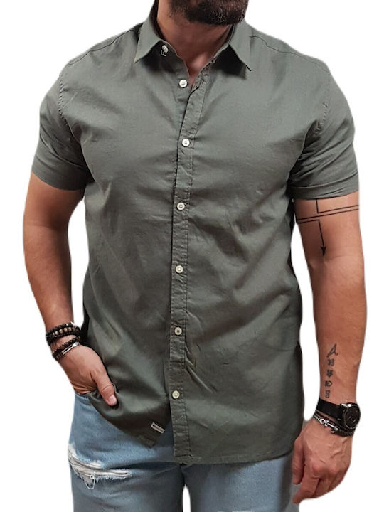 Rebase Men's Shirt Short Sleeve Olive