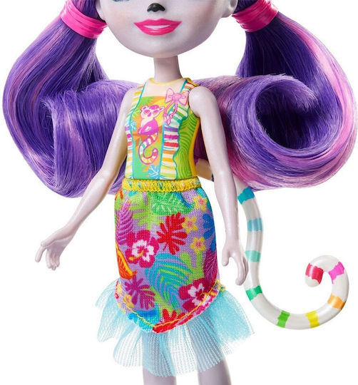 Mattel Family Кукла Плаж Лоринда Семейство Лемури за 3+ години+ години 15см.