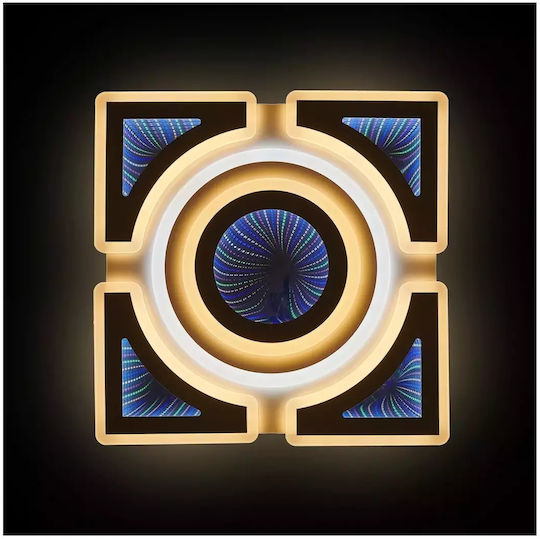 Plafonieră de Tavan Albă cu LED Integrat