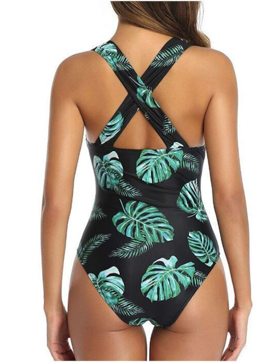 Discovery One-Piece Swimsuit with Padding Black