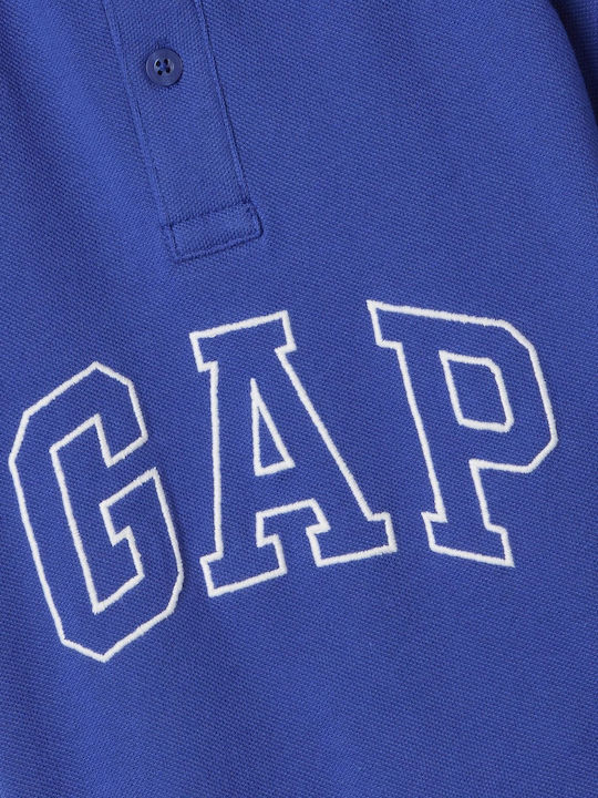 GAP Kinderpolo Kurzarm Blau Logo