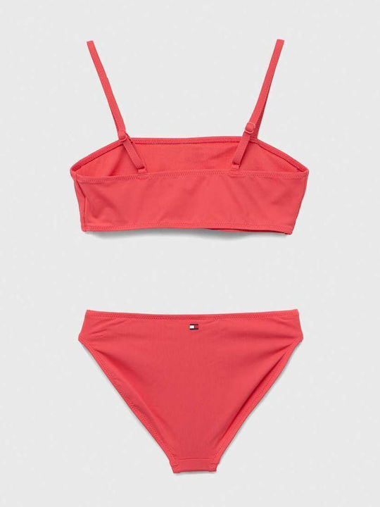Tommy Hilfiger Παιδικό Μαγιό Μπικίνι Laser Pink Tommy Hilfiger Παιδικό Μαγιό Μπικίνι Laser Pink