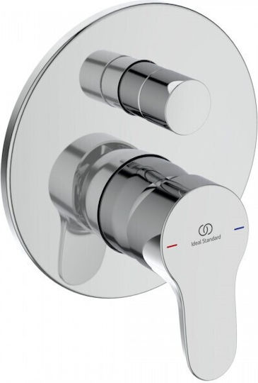Ideal Standard για Ντουζιέρα 2 Εξόδων Ασημί