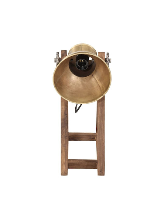 vidaXL Decorative Lamp Furniture Lamp with Socket for Bulb E27 Bronze