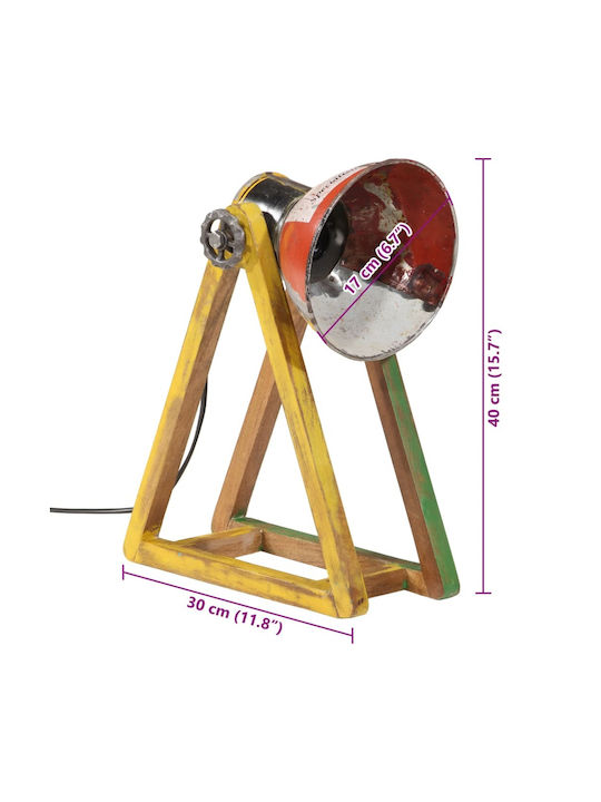 vidaXL Διακοσμητικό Φωτιστικό E27 Επίπλων 30x17x40εκ.