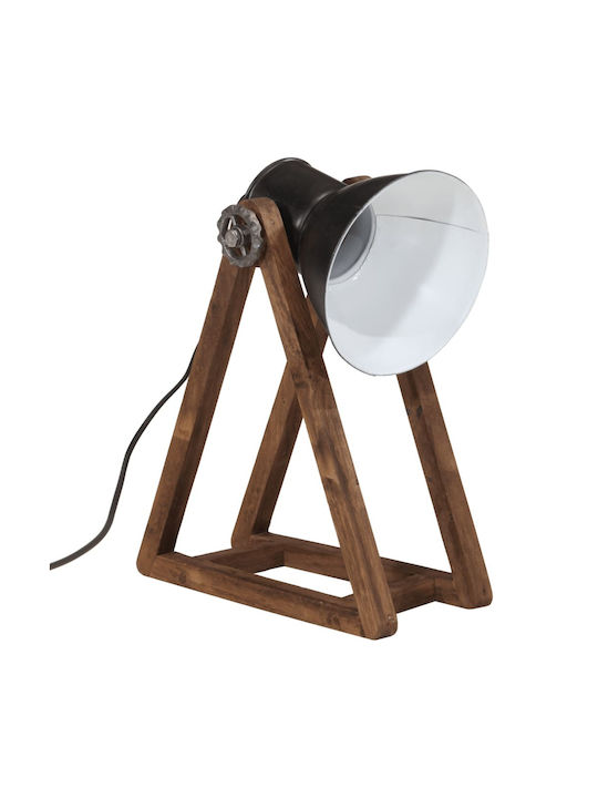 vidaXL Decorative Lamp Furniture Lamp with Socket for Bulb E27 Black