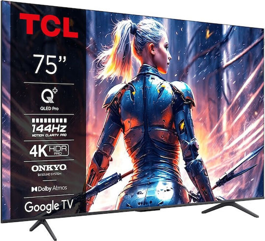 TCL Smart Fernseher 75" 4K UHD QLED 75T8B HDR (2024)