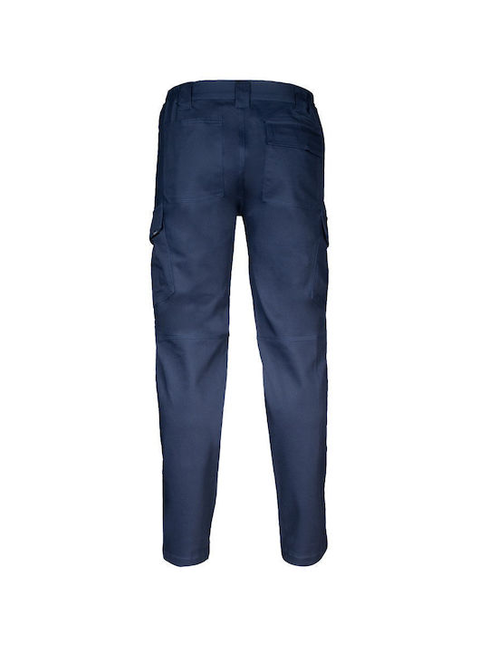 Cofra Vidago Work Trousers Navy Blue