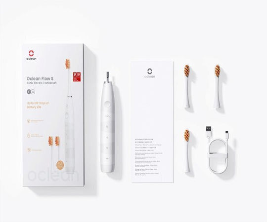OClean Flow S Electric Toothbrush White