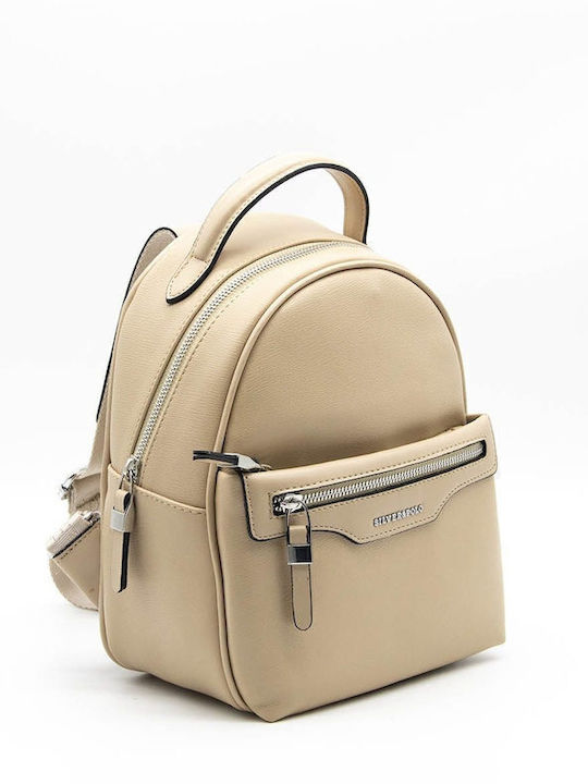 Damentasche Rucksack Beige