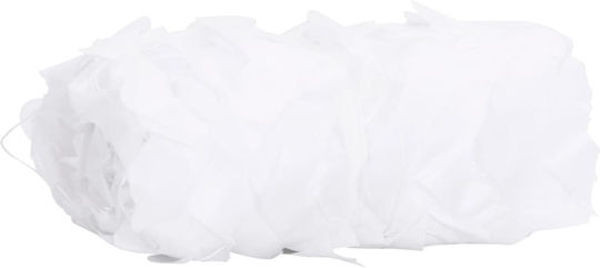 vidaXL Camouflage Net White 5.81x6.14m