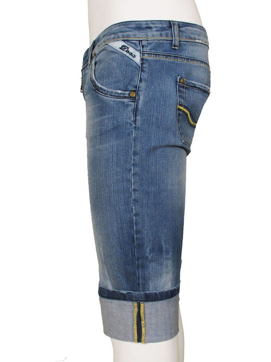 Dooa Damen Bermuda Jean Blau