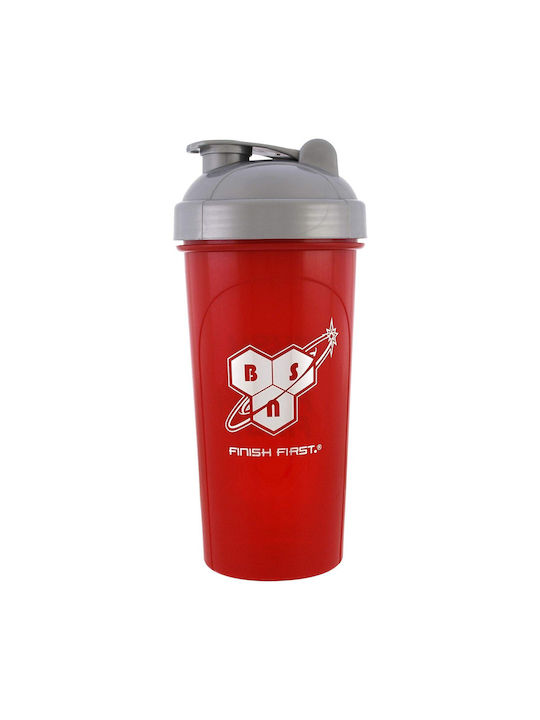 BSN Shaker Proteine 700ml Plastic Roșu