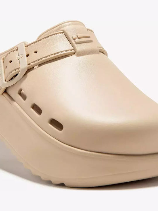 D.Franklin Sonax Holzschuhe Damen Beigen D.Franklin Sonax Holzschuhe Damen Beigen