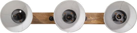 vidaXL Wall-Mounted Outdoor Hat Light E27 65x25εκ.