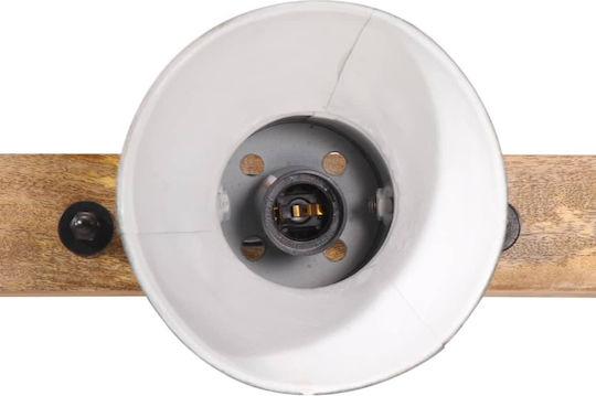 vidaXL Wall-Mounted Outdoor Hat Light E27 65x25εκ.