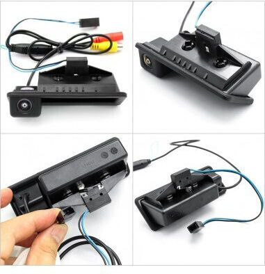 BMW Cameră auto pentru mersul înapoi cu vedere pe timp de noapte pentru BMW E39 / E60 / E90 / E91 / E92 / X1 / X5 / X6