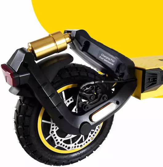 Manta XRIDER BT Ηλεκτρικό Πατίνι και 85km Αυτονομία σε Κίτρινο Χρώμα