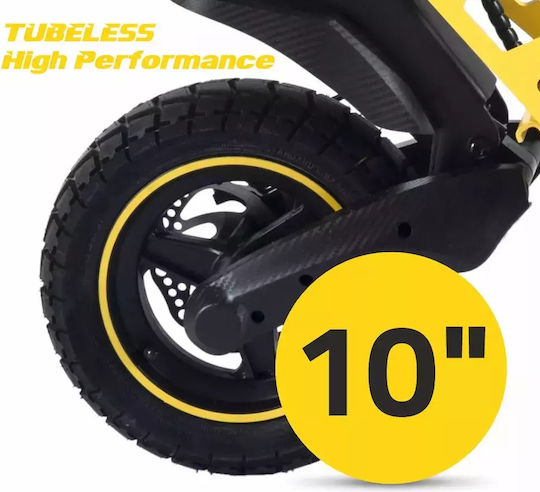 Manta XRIDER BT Ηλεκτρικό Πατίνι και 85km Αυτονομία σε Κίτρινο Χρώμα
