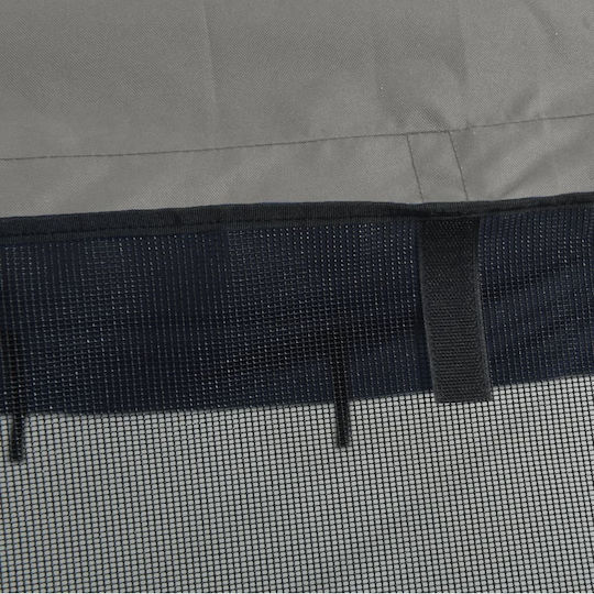 vidaXL L243xB200cm Gray Farbe