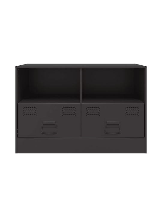TV-Ständer Metall Schwarz M67xP39xH44cm