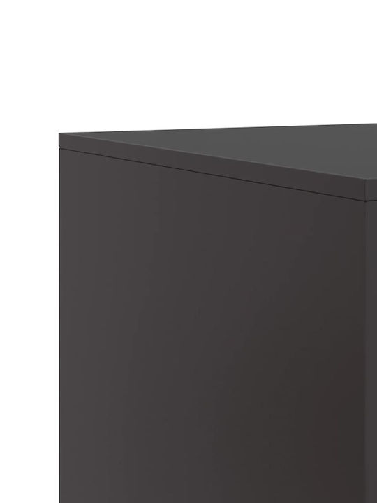 TV-Ständer Metall Schwarz M67xP39xH44cm