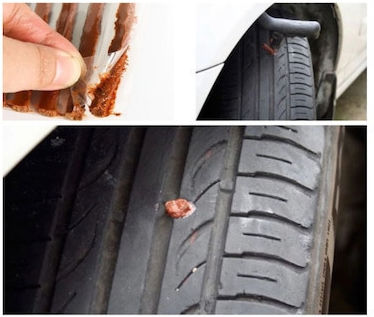 Set de reparare anvelope motocicletă