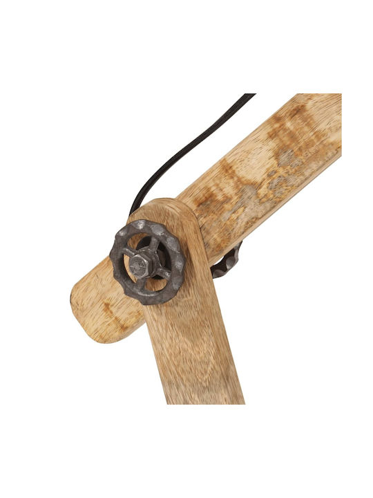 vidaXL Office Lamp with Flexible Arm for Socket E27 in Bronze Color