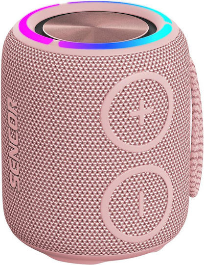 Sencor Sirius 2 Mini Impermeabil Boxă Bluetooth 16W cu Durată de Baterie până la 7 ore Roz